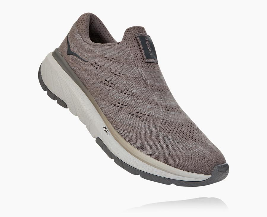 Hoka One One Koşu Ayakkabısı Erkek Gri - Cavu 3 Slip - VR4253078